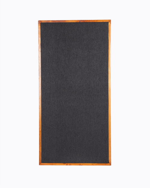 Acoustic panel with a wooden frame on a white background | Room Control Authority